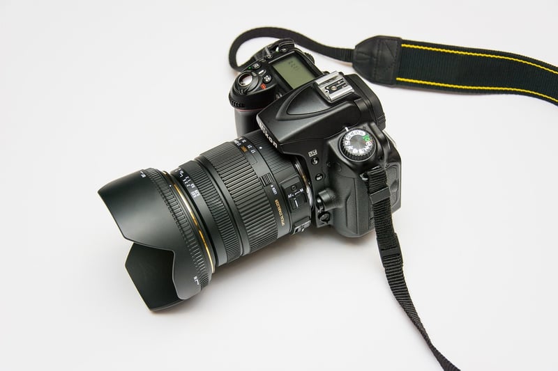 Vintage Camera Lamp